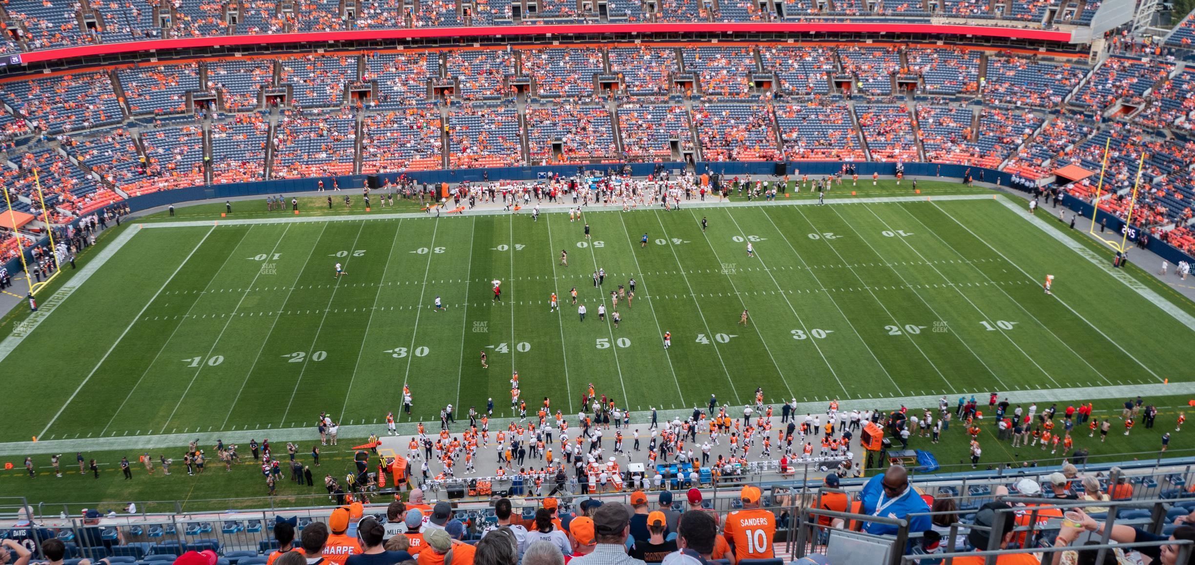 Seating view for Empower Field at Mile High Section 509