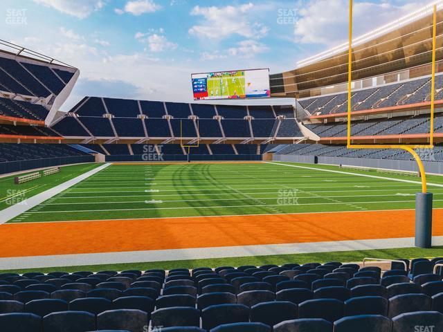 Seating view for Soldier Field Section 124