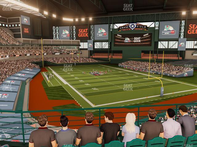 Seating view for Chase Field Section Suite 32