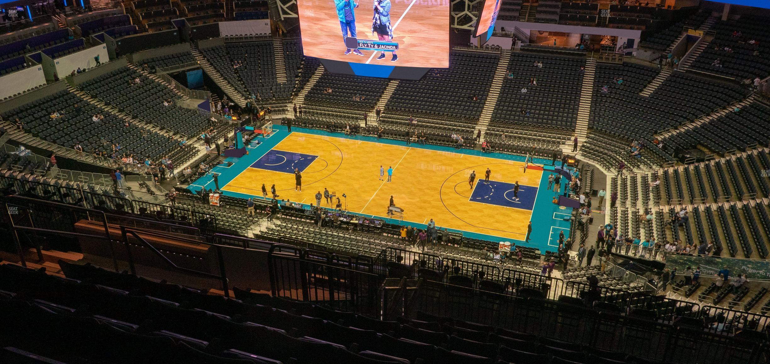 Seating view for Spectrum Center Section 207