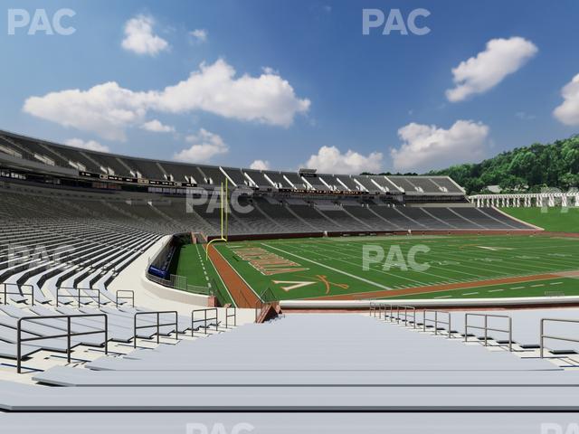 Seating view for Scott Stadium Section 112