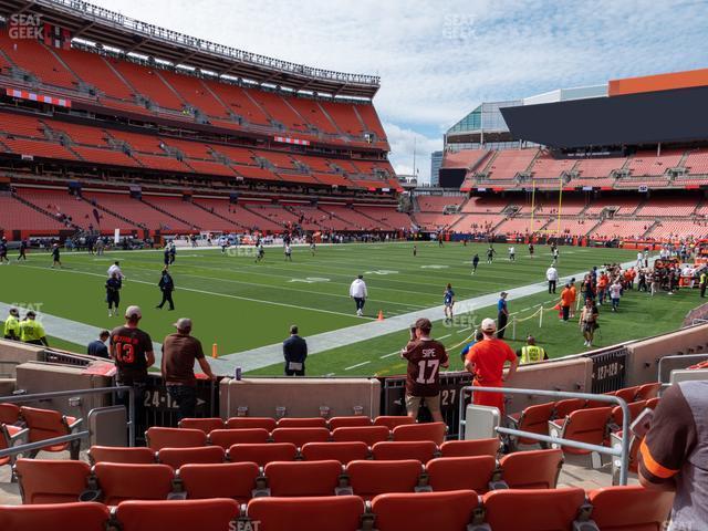 Seating view for Huntington Bank Field Section 127