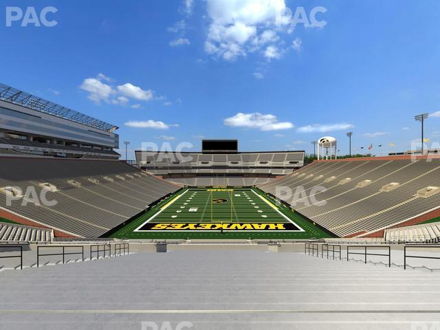 Seating view for Kinnick Stadium Section 216