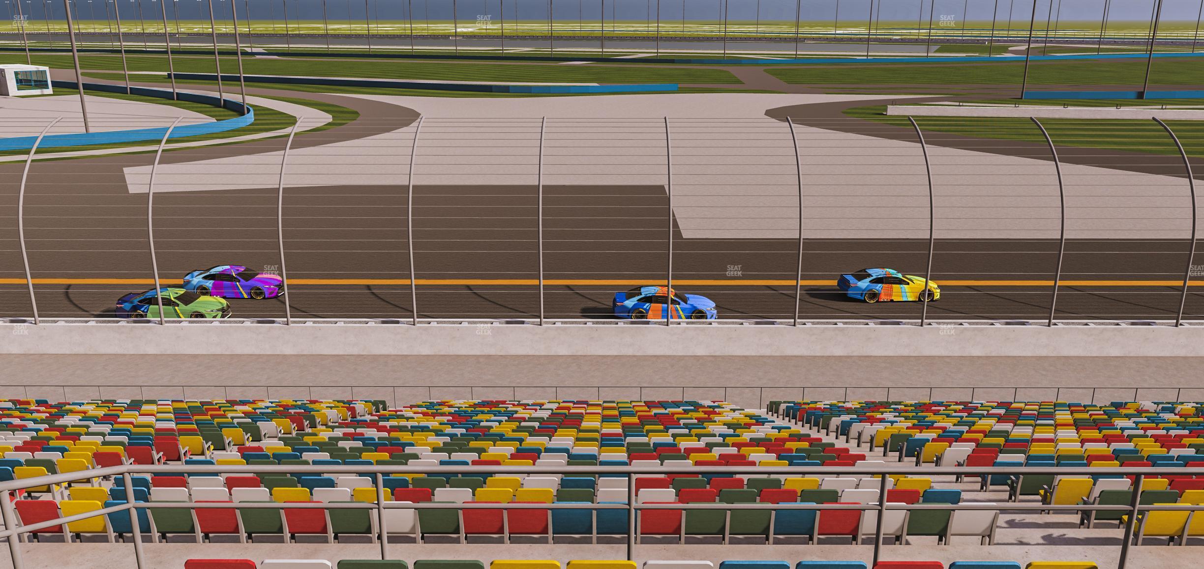 Seating view for Daytona International Speedway Section Back 179