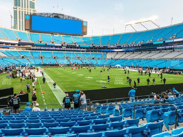 Seating view for Bank of America Stadium Section 104