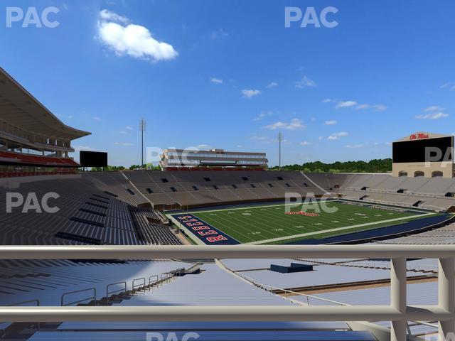 Seating view for Vaught Hemingway Stadium Section S 1