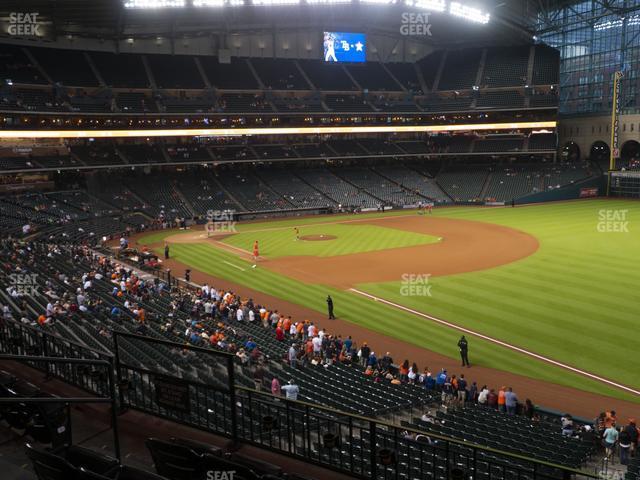 Seating view for Minute Maid Park Section 232