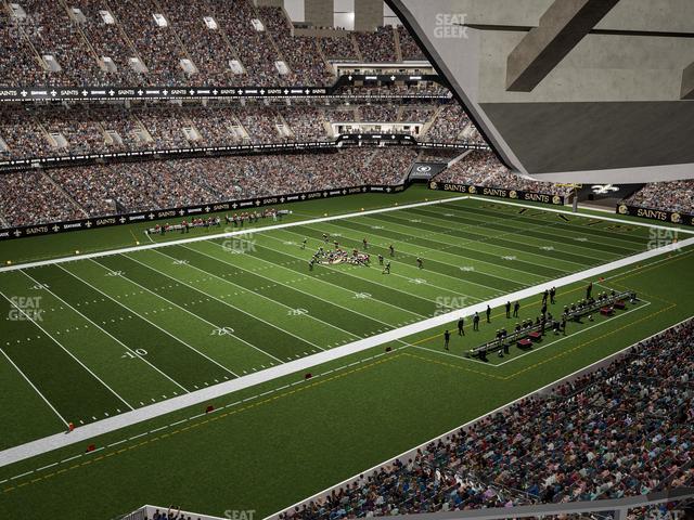 Seating view for Caesars Superdome Section Suite 459