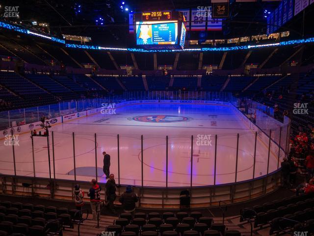 Seating view for Nassau Coliseum Section 123