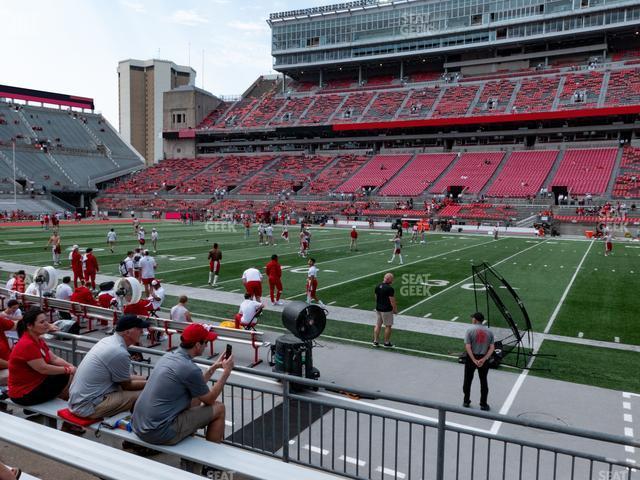 Seating view for Ohio Stadium Section 18 Aa