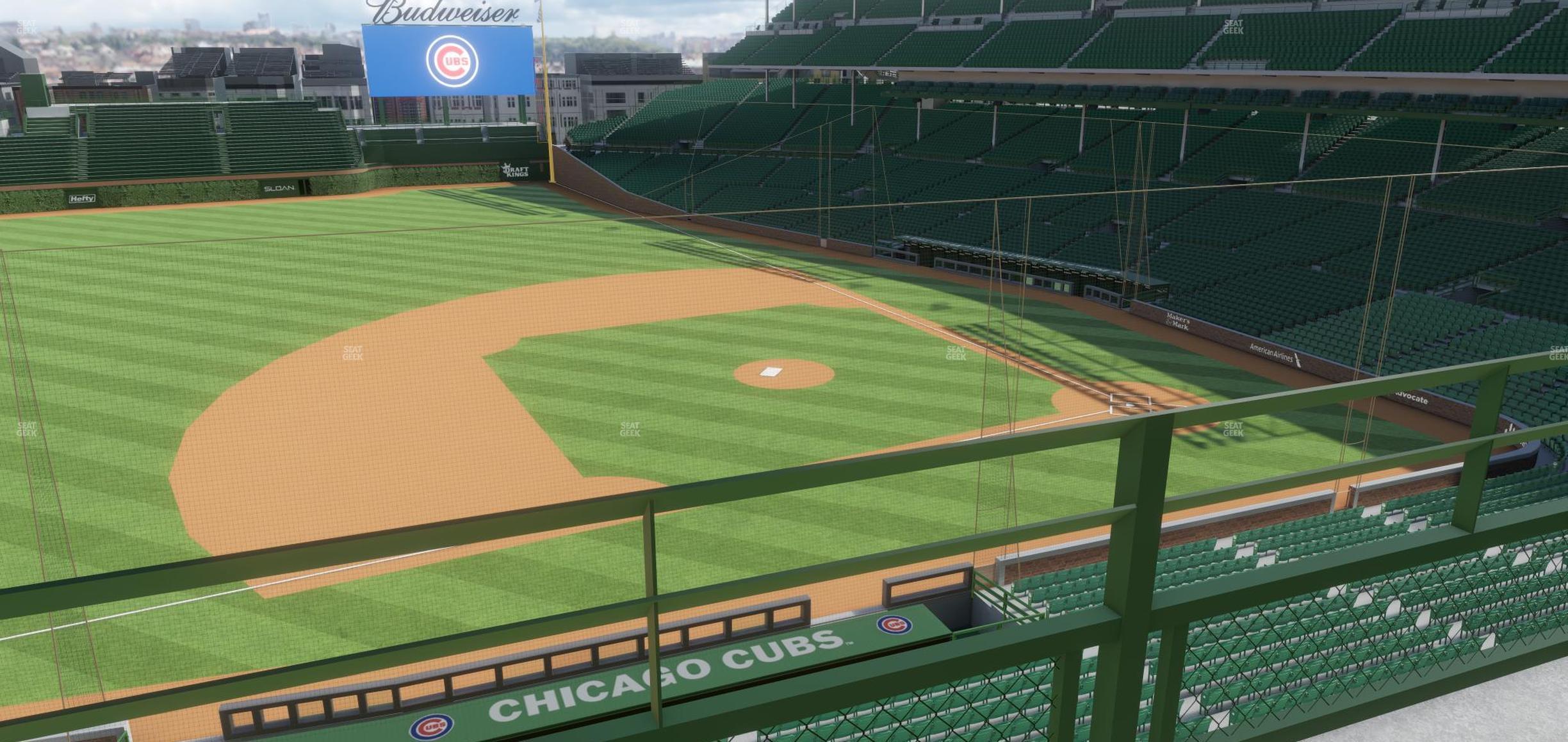 Seating view for Wrigley Field Section 309 Left