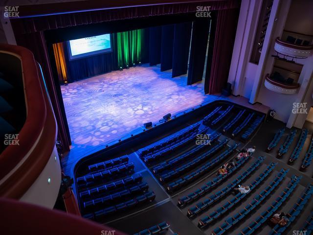 Seating view for Belk Theater at Blumenthal Performing Arts Center Section Balcony Box Left 2