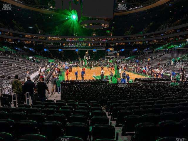 Seating view for TD Garden Section Loge 7