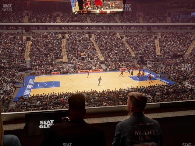 Seating view for Madison Square Garden Section Lexus Level Suite 11