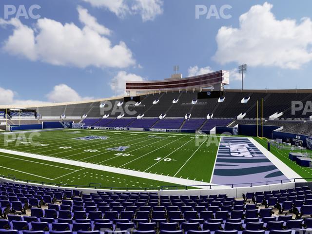 Seating view for Simmons Bank Liberty Stadium Section Box 132