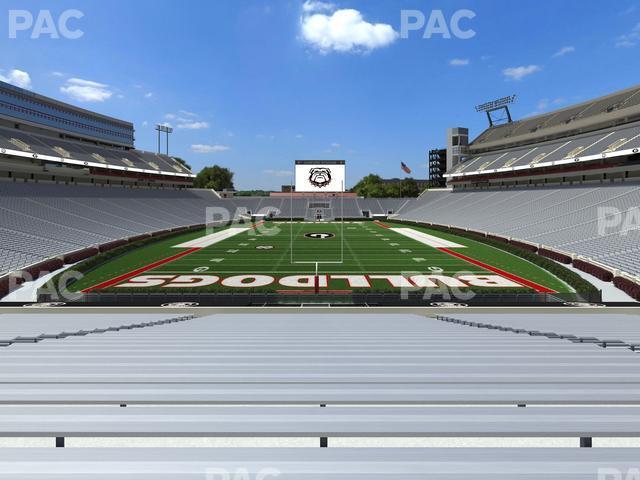 Seating view for Sanford Stadium Section 119