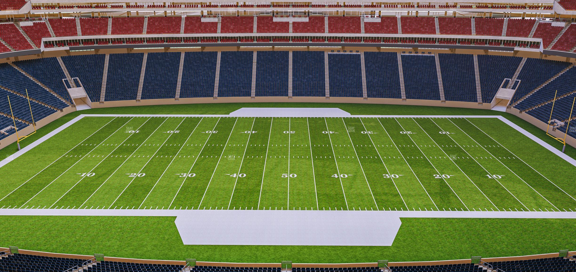 Seating view for NRG Stadium Section 508