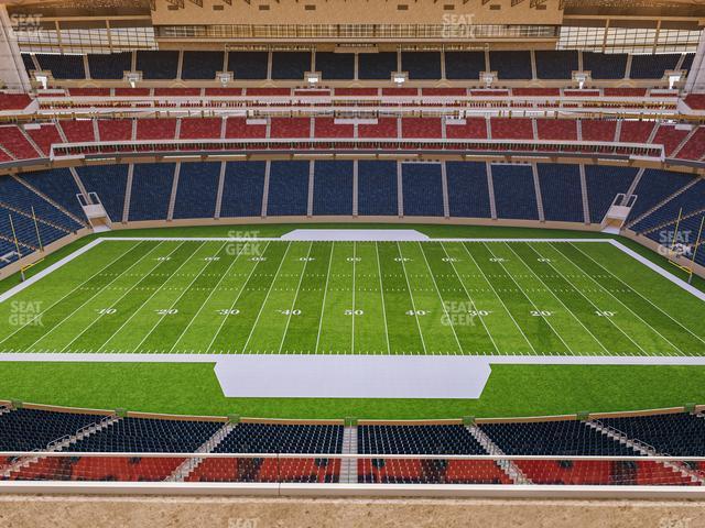 Seating view for NRG Stadium Section 508