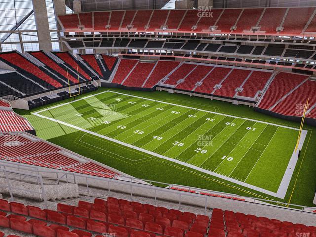 Seating view for Mercedes-Benz Stadium Section 335