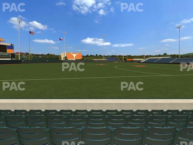 Seating view for UFCU Disch-Falk Field Section L 3