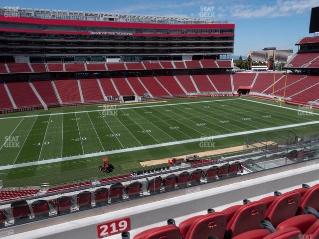 Seating view for Levi's Stadium Section C 219