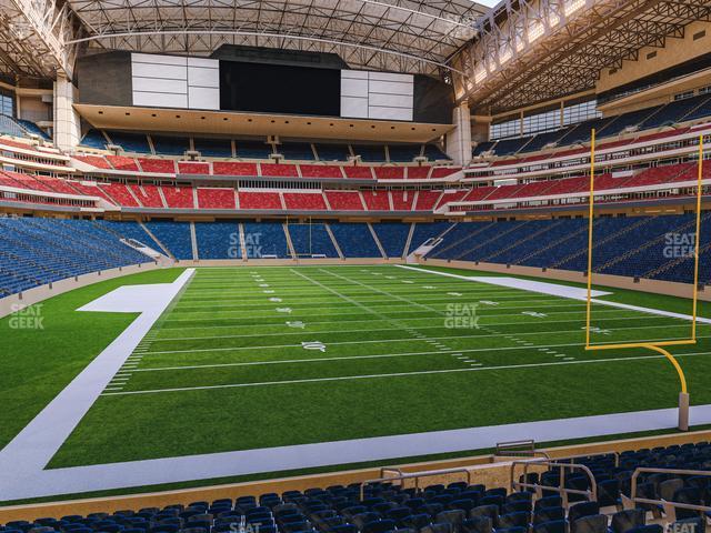 Seating view for NRG Stadium Section 138