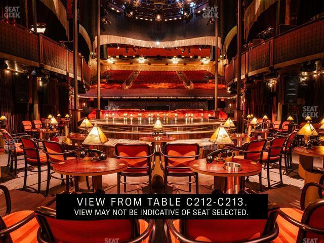 Seating view for August Wilson Theatre Section Orchestra Table Seating 7