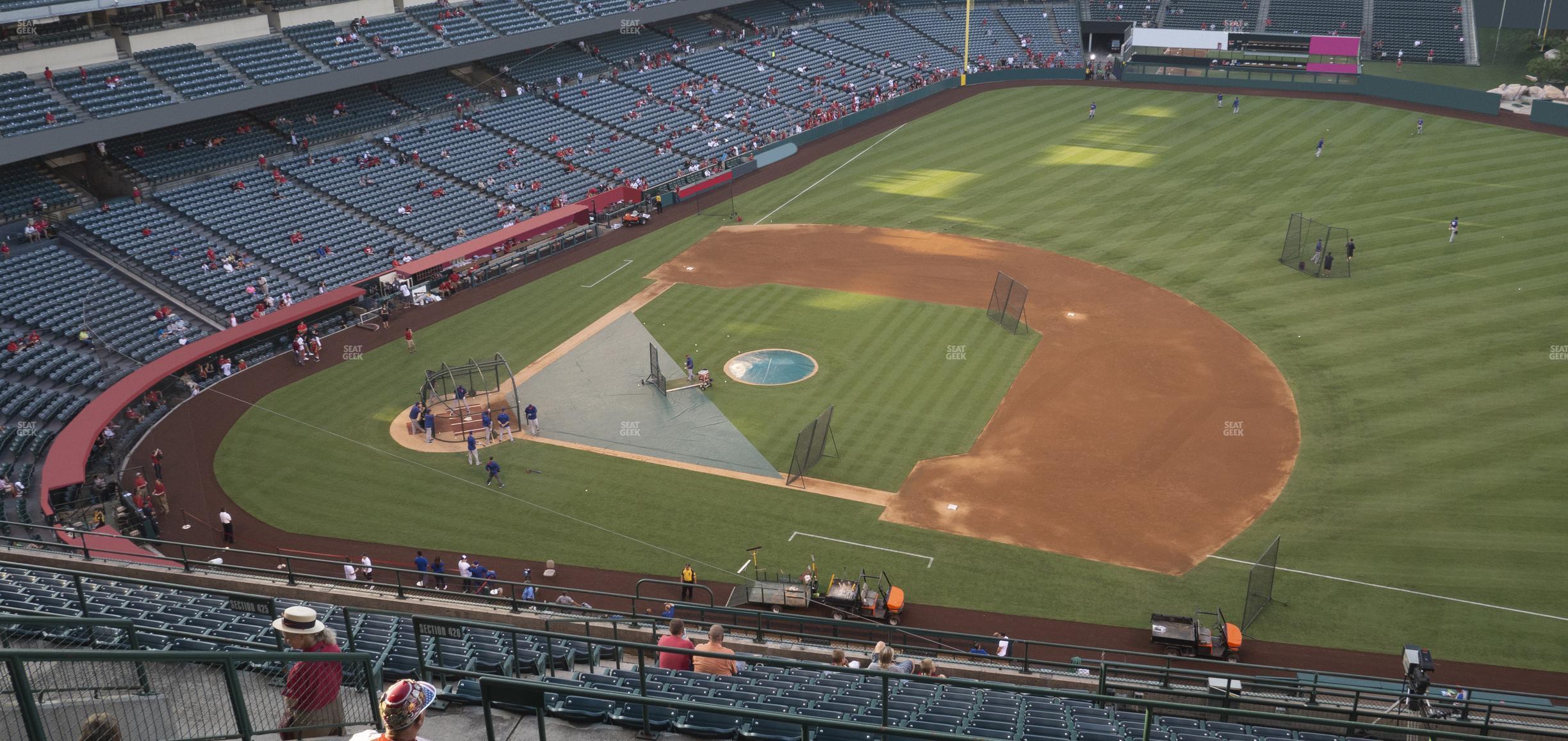 Seating view for Angel Stadium of Anaheim Section 529