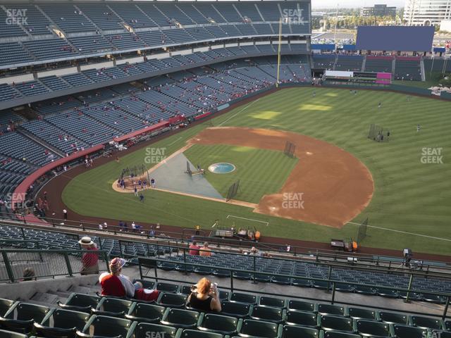 Seating view for Angel Stadium of Anaheim Section 529