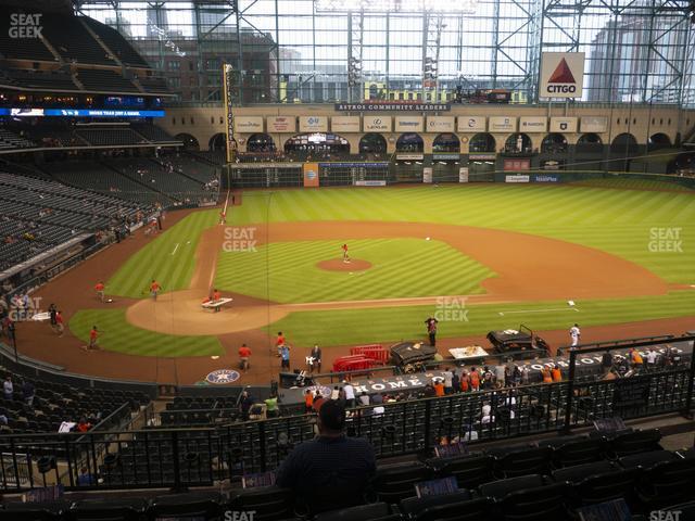 Seating view for Minute Maid Park Section 223