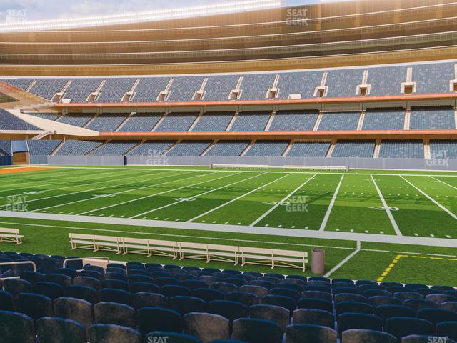 Seating view for Soldier Field Section 134