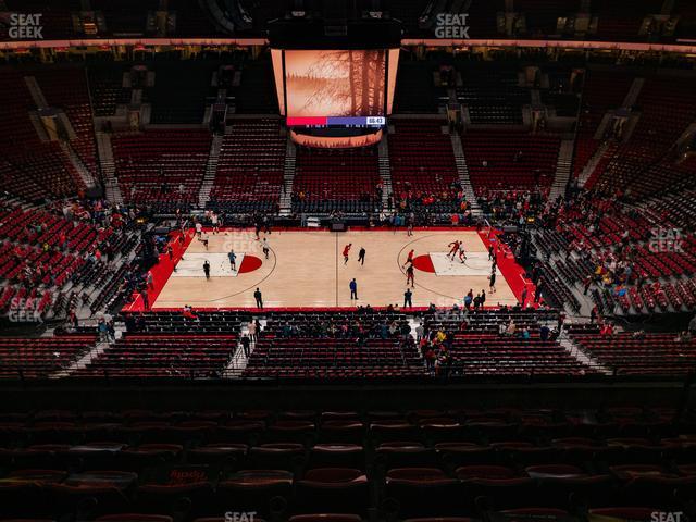 Seating view for Moda Center Section 318