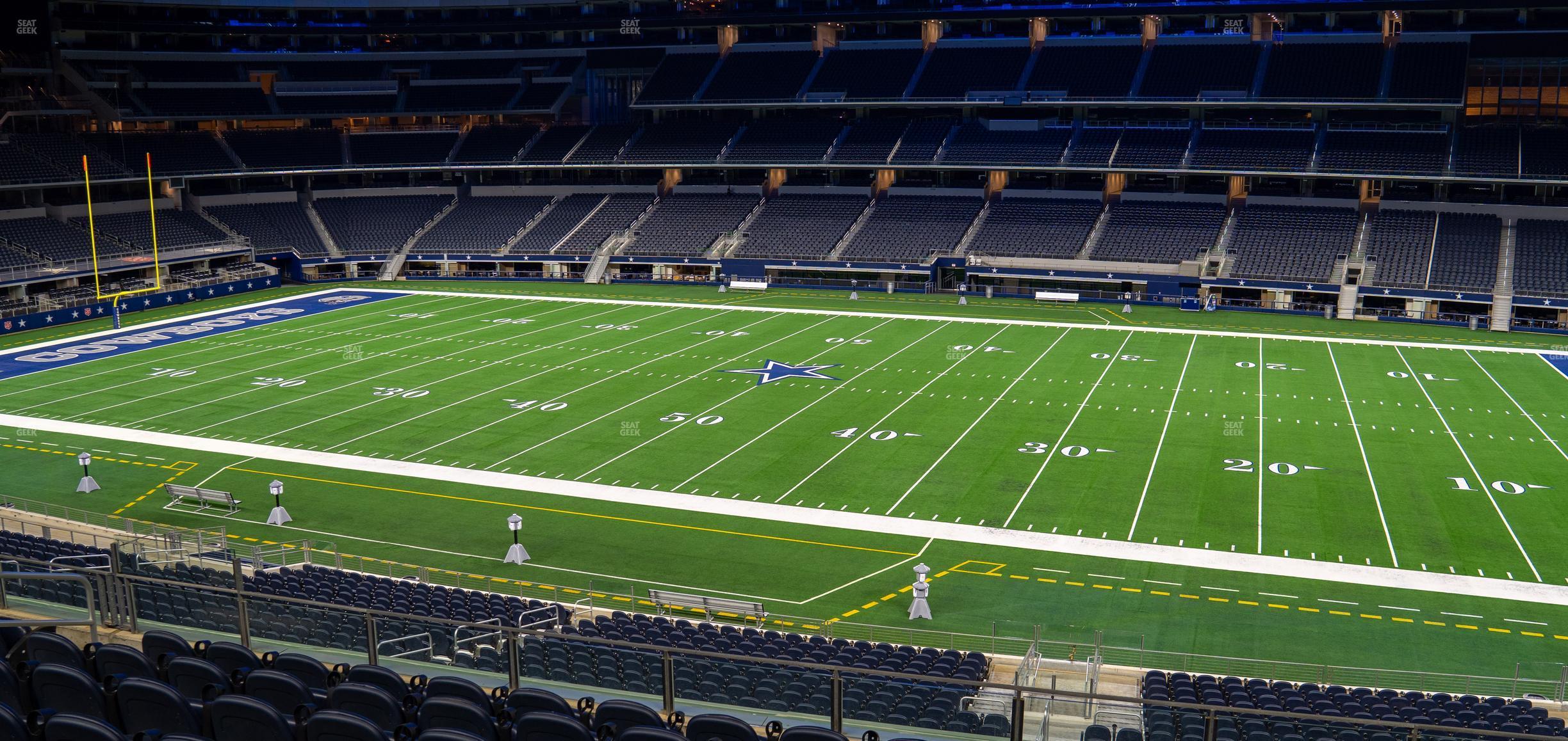 Seating view for AT&T Stadium Section C 208