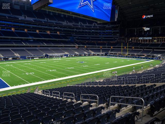 Seating view for AT&T Stadium Section Hall Of Fame Suite 209 A