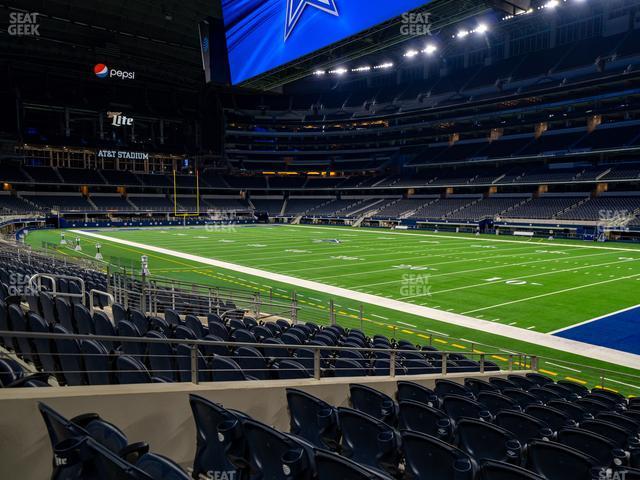 Seating view for AT&T Stadium Section 103