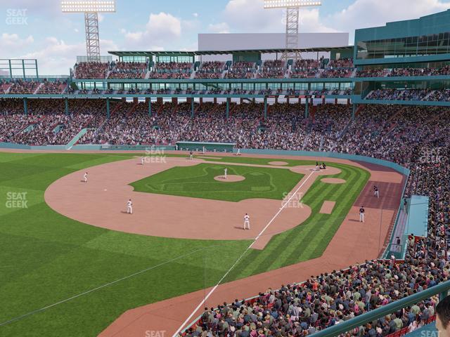 Seating view for Fenway Park Section Dell Technologies Suite L 22