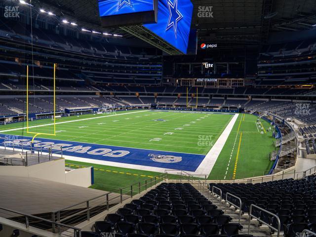 Seating view for AT&T Stadium Section Hall Of Fame Suite 215