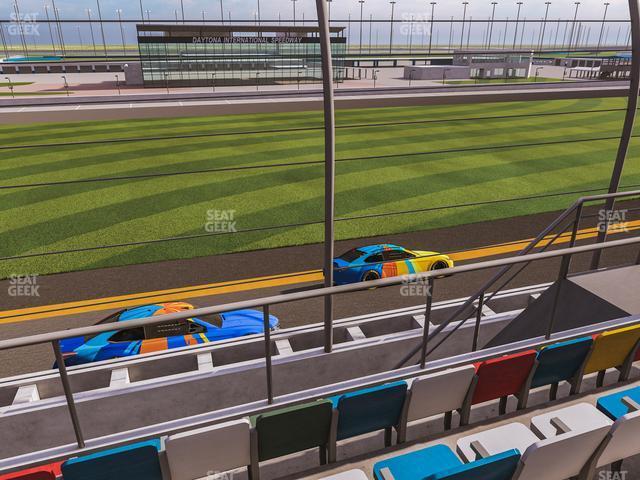 Seating view for Daytona International Speedway Section Front 145