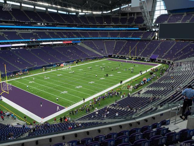 Seating view for U.S. Bank Stadium Section 241