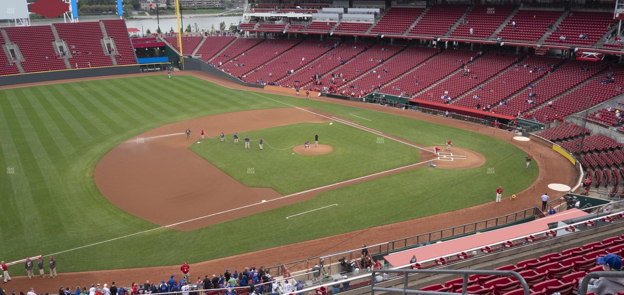 Seating view for Great American Ball Park Section 415