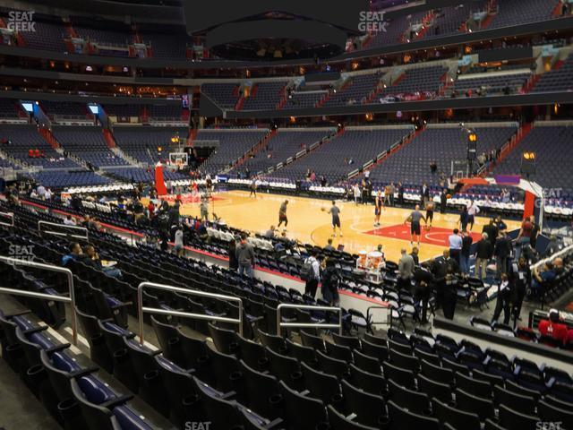 Seating view for Capital One Arena Section 102