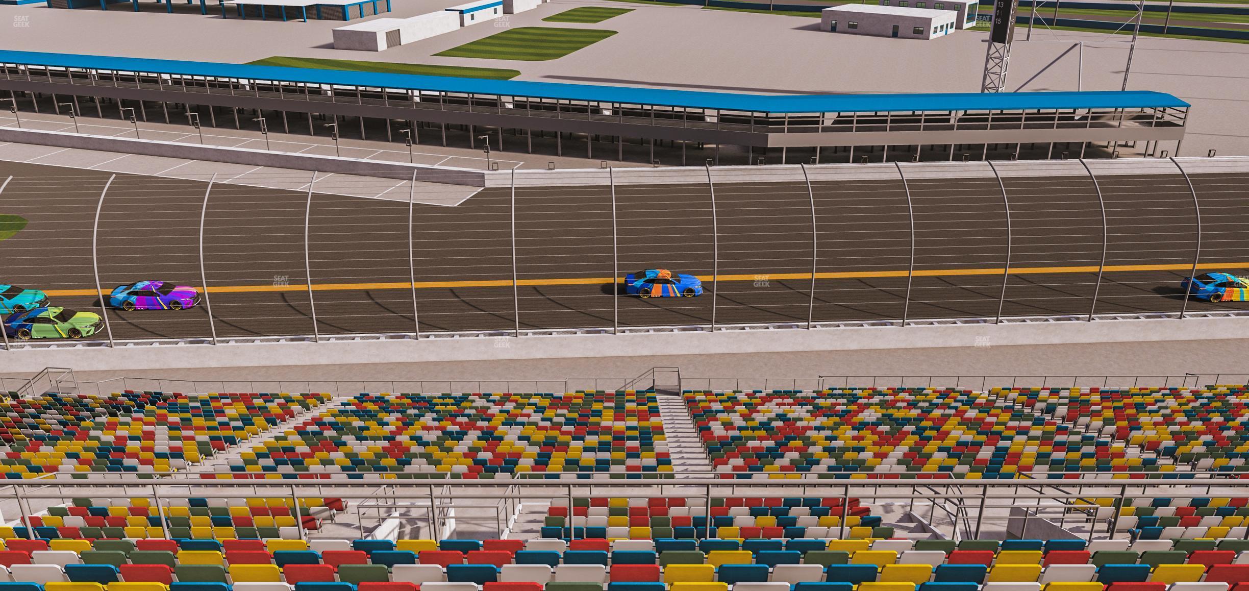 Seating view for Daytona International Speedway Section 369