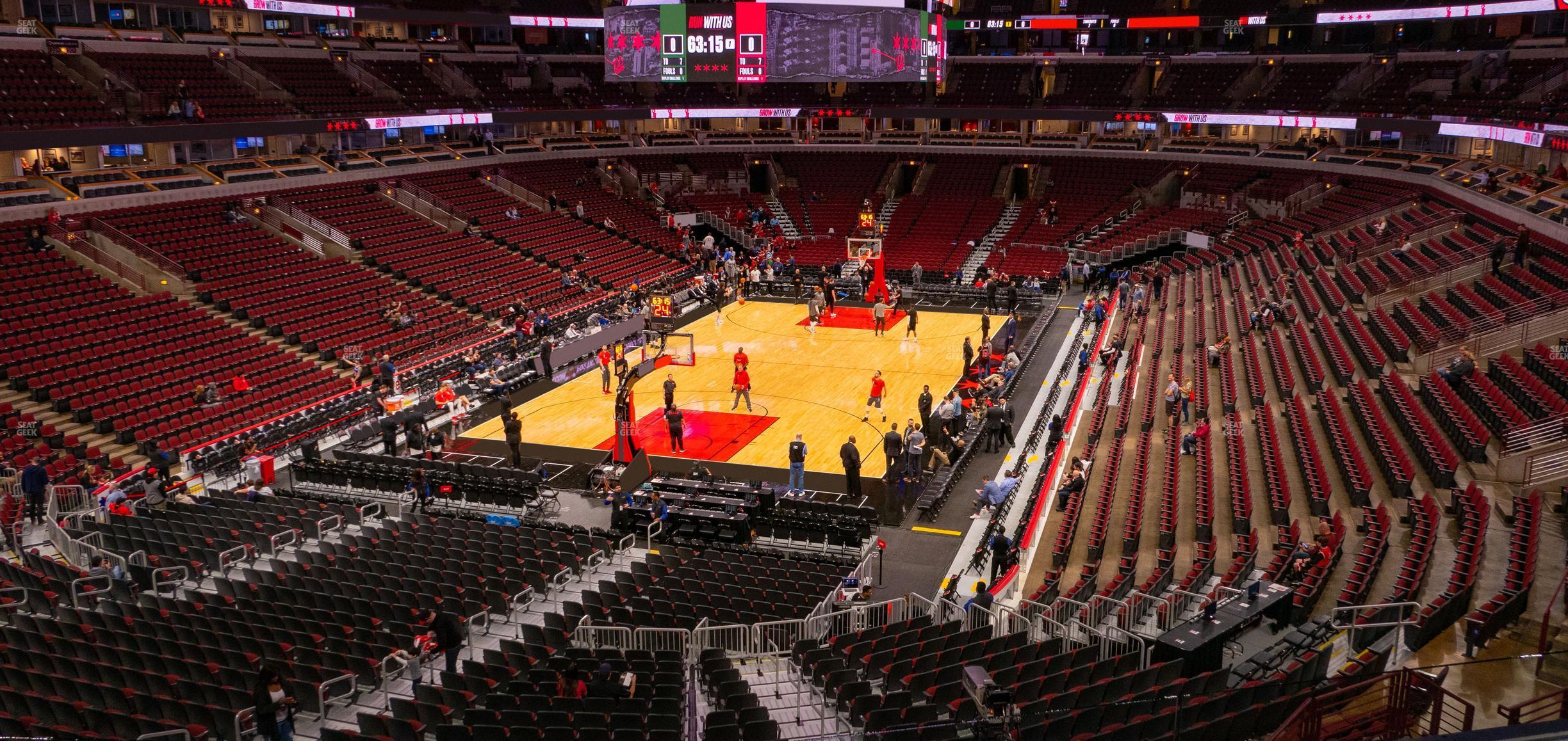 Seating view for United Center Section 224