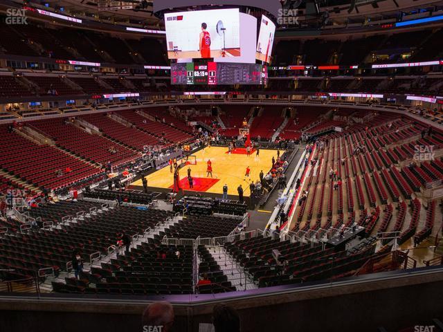 Seating view for United Center Section 224