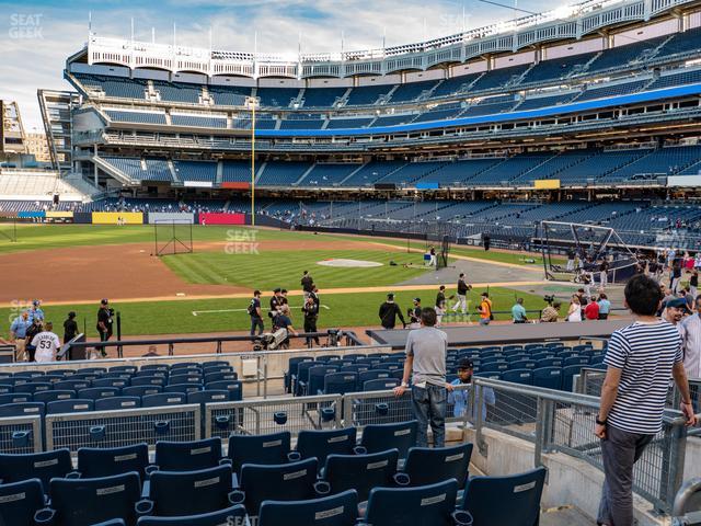 Seating view for Yankee Stadium Section Field Mvp 125