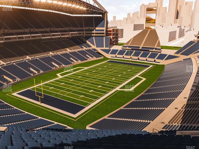 Seating view for Lumen Field Section 317