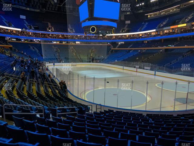 Seating view for KeyBank Center Section 101