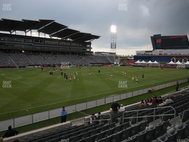 Seating view for Dick's Sporting Goods Park Section 111