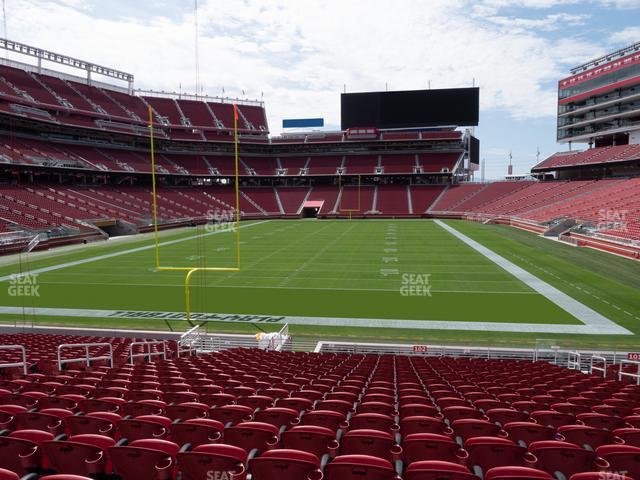 Seating view for Levi's Stadium Section 102