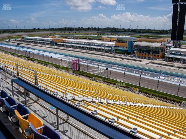 Seating view for Homestead-Miami Speedway Section Speedway Club 323